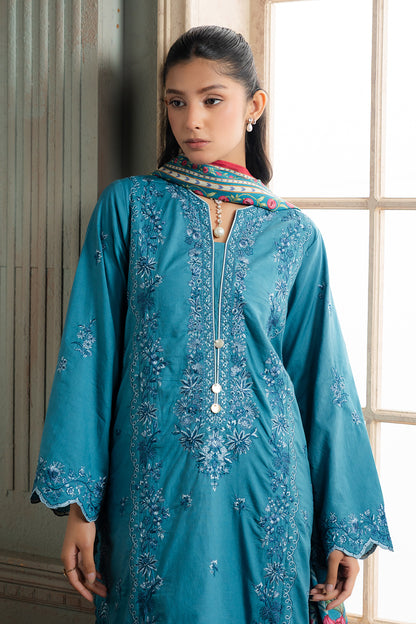 Embroidered Shirt Shalwar Dupatta - 0588
