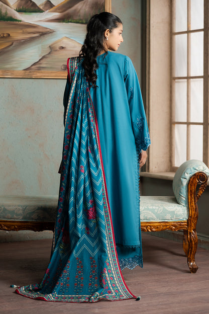 Embroidered Shirt Shalwar Dupatta - 0588