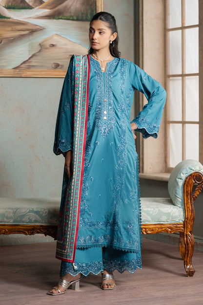 Embroidered Shirt Shalwar Dupatta - 0588