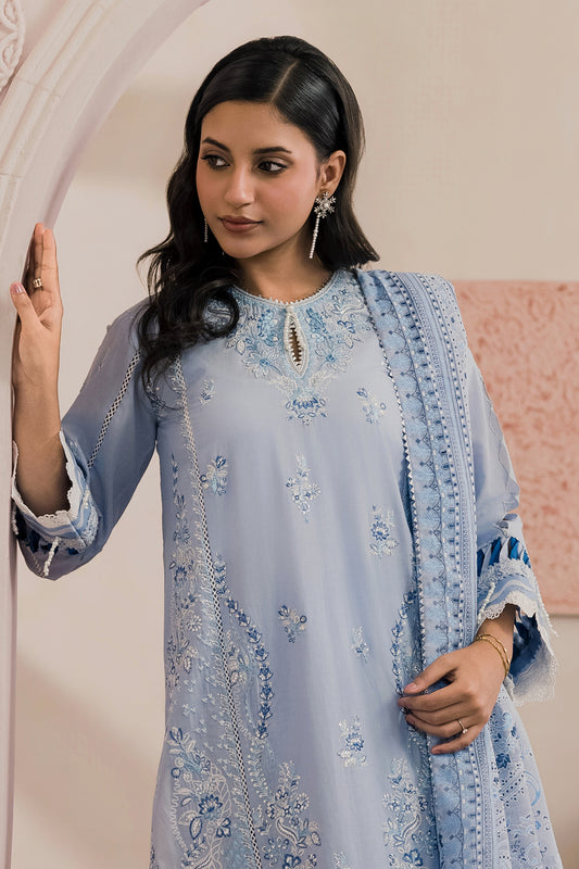 Embroidered Shirt Shalwar Dupatta - 0589