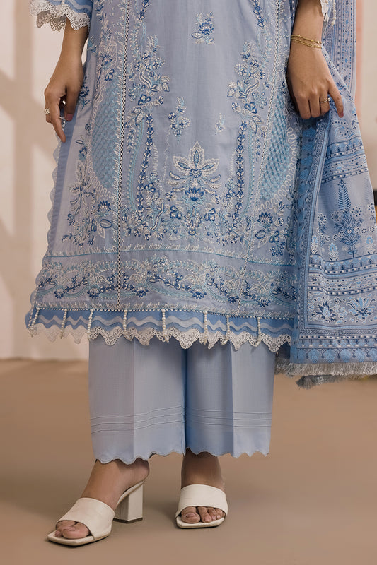 Embroidered Shirt Shalwar Dupatta - 0589