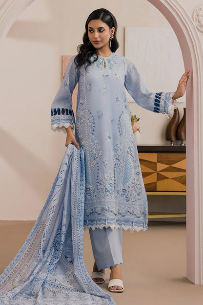 Embroidered Shirt Shalwar Dupatta - 0589