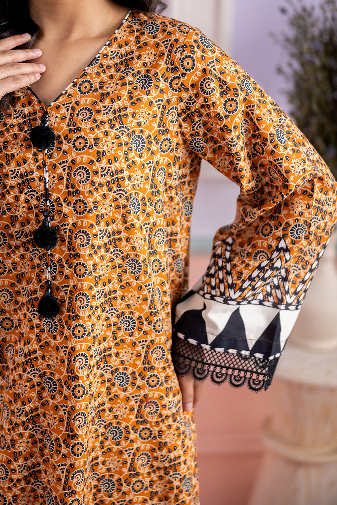 Embroidered Shirt Shalwar Dupatta - 0637