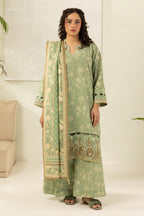 Embroidered Shirt Shalwar Dupatta - 0638