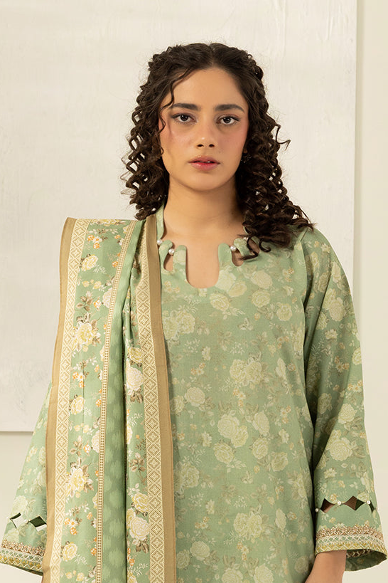 Embroidered Shirt Shalwar Dupatta - 0638