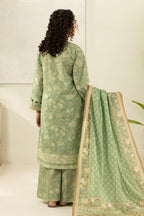 Embroidered Shirt Shalwar Dupatta - 0638
