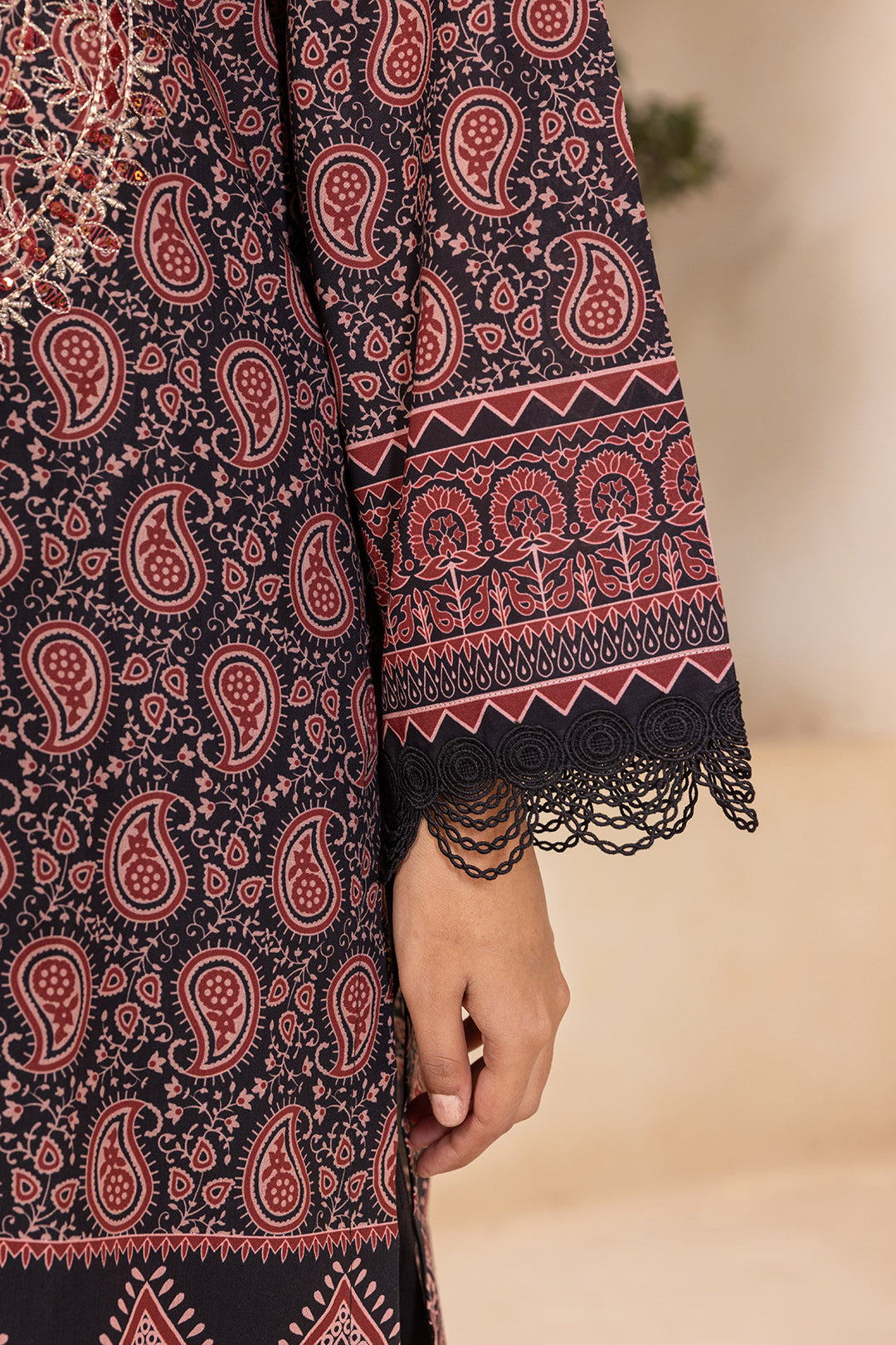 Embroidered Shirt Shalwar Dupatta - 0639