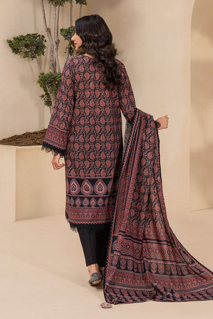Embroidered Shirt Shalwar Dupatta - 0639