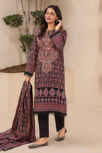Embroidered Shirt Shalwar Dupatta - 0639