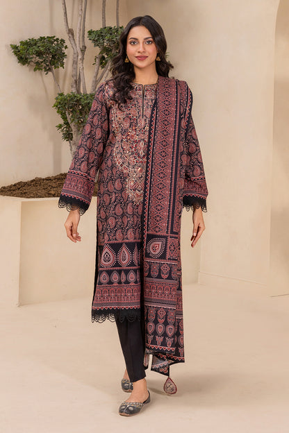 Embroidered Shirt Shalwar Dupatta - 0639