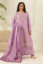 Embroidered Shirt Shalwar Dupatta - 0640
