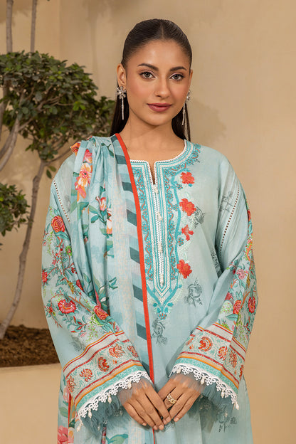Embroidered Shirt Shalwar Dupatta - 0641
