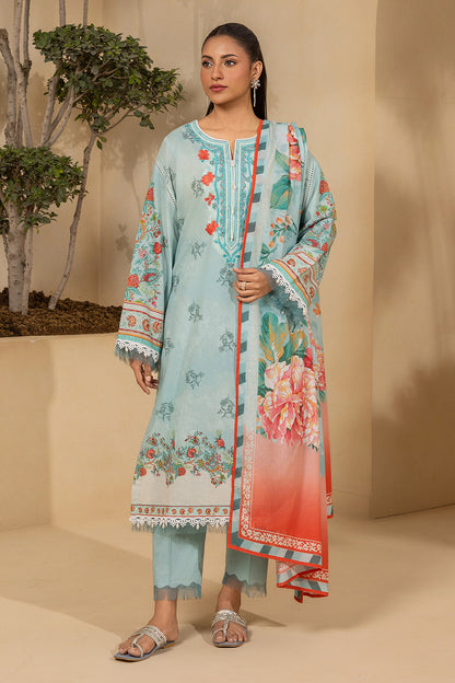 Embroidered Shirt Shalwar Dupatta - 0641
