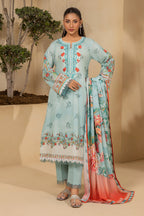 Embroidered Shirt Shalwar Dupatta - 0641