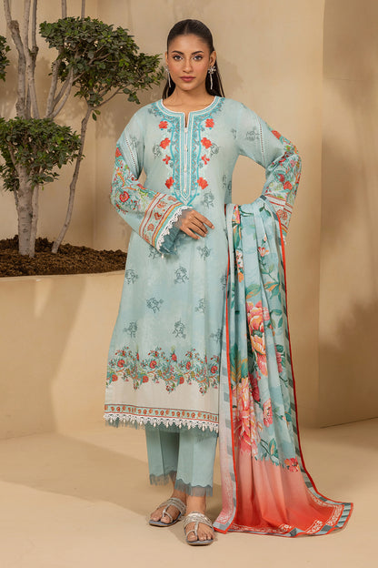 Embroidered Shirt Shalwar Dupatta - 0641