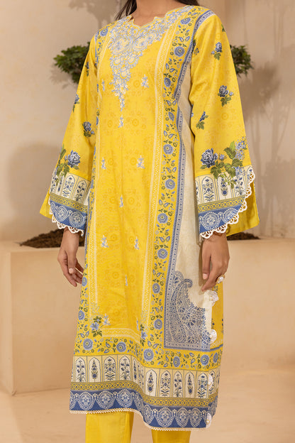 Embroidered Shirt Shalwar Dupatta - 0642