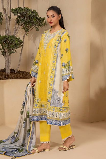 Embroidered Shirt Shalwar Dupatta - 0642