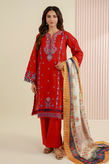 Embroidered Shirt Shalwar Dupatta - 0644