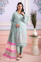 Embroidered Shirt Shalwar Dupatta - 0645