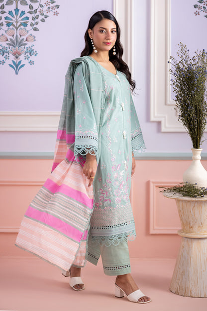 Embroidered Shirt Shalwar Dupatta - 0645