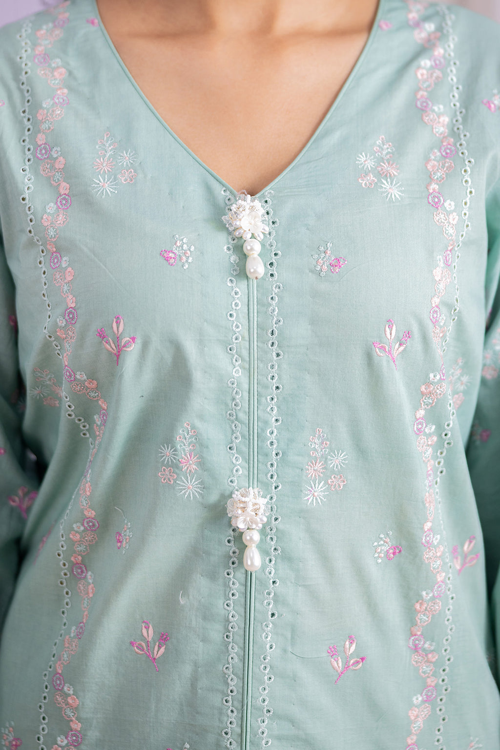 Embroidered Shirt Shalwar Dupatta - 0645