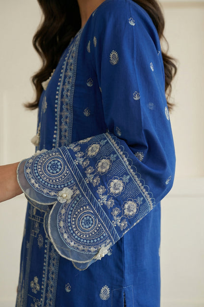 Embroidered Shirt Shalwar Dupatta - 0647