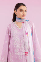 Embroidered Shirt Shalwar Dupatta - 0648