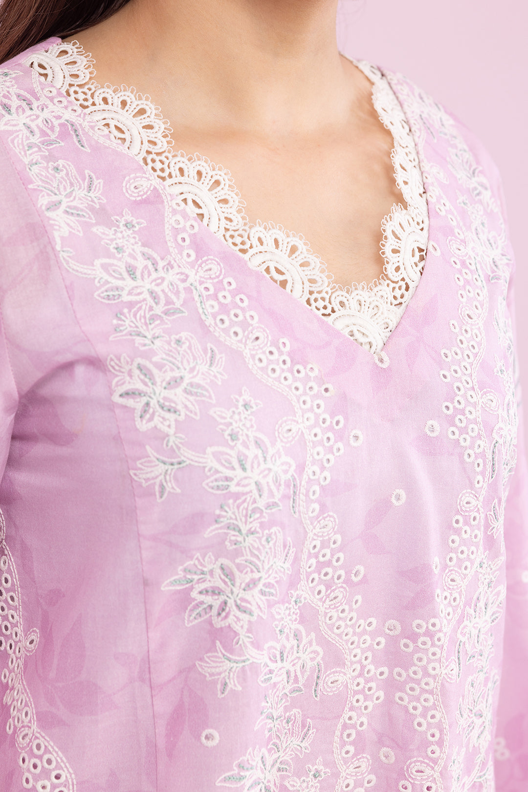 Embroidered Shirt Shalwar Dupatta - 0648