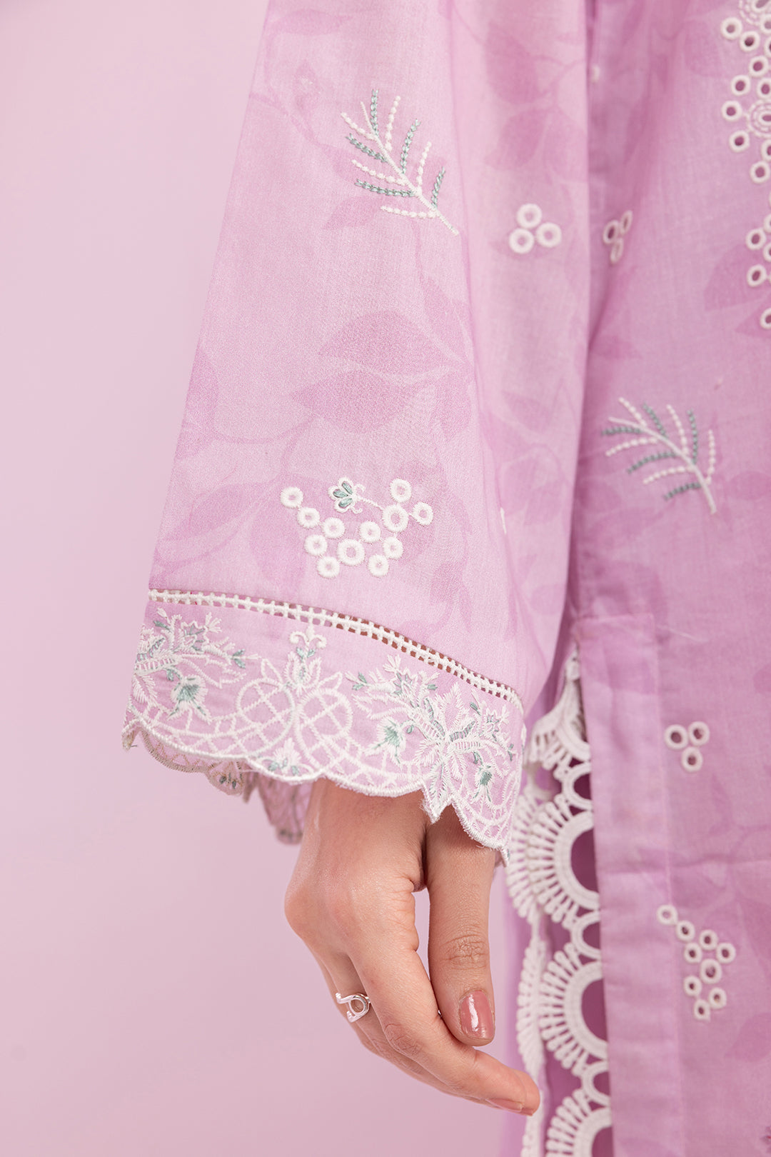 Embroidered Shirt Shalwar Dupatta - 0648