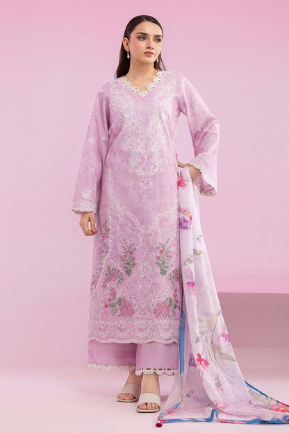 Embroidered Shirt Shalwar Dupatta - 0648