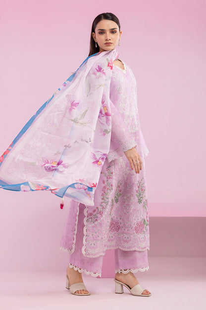 Embroidered Shirt Shalwar Dupatta - 0648