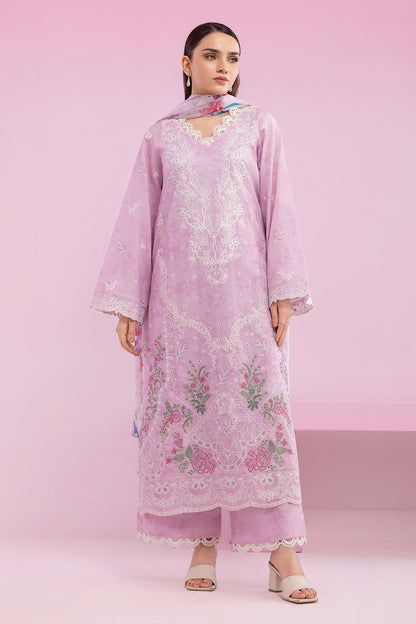 Embroidered Shirt Shalwar Dupatta - 0648