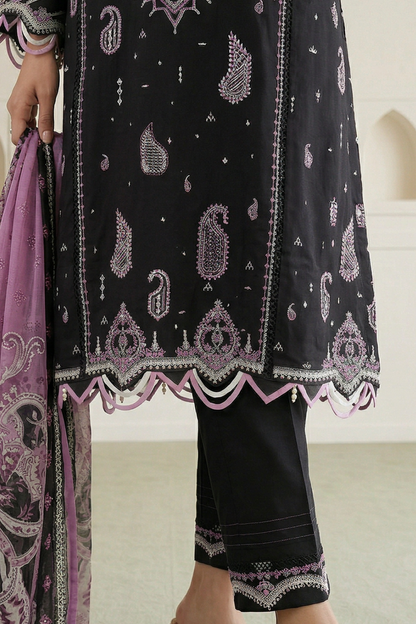 Embroidered Shirt Shalwar Dupatta - 0649