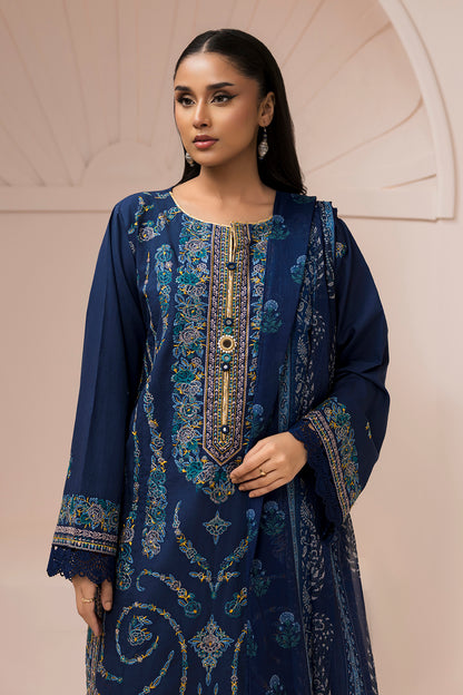 Embroidered Shirt Shalwar Dupatta - 0650