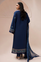 Embroidered Shirt Shalwar Dupatta - 0650