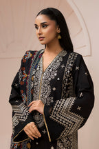 Embroidered Shirt Shalwar Dupatta - 0652