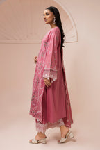 Embroidered Shirt Shalwar Dupatta - 0654