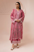 Embroidered Shirt Shalwar Dupatta - 0654