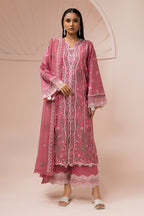 Embroidered Shirt Shalwar Dupatta - 0654