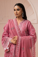 Embroidered Shirt Shalwar Dupatta - 0654