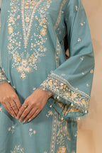 Embroidered Shirt Shalwar Dupatta - 0656