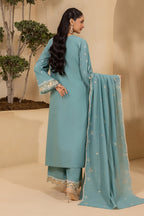 Embroidered Shirt Shalwar Dupatta - 0656