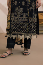 Embroidered Shirt Shalwar Dupatta - 0657