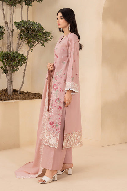 Embroidered Shirt Shalwar Dupatta - 0658