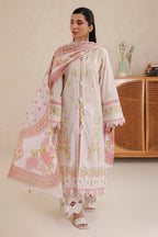Embroidered Shirt Shalwar Dupatta - 0659