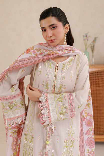 Embroidered Shirt Shalwar Dupatta - 0659