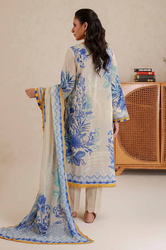 Embroidered Shirt Shalwar Dupatta - 0705