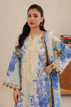 Embroidered Shirt Shalwar Dupatta - 0705