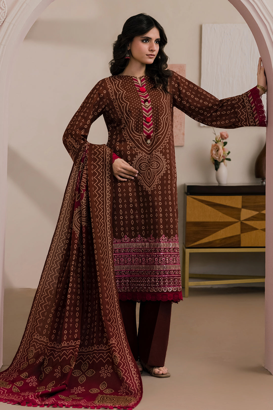 Shirt Shalwar Dupatta - 0707