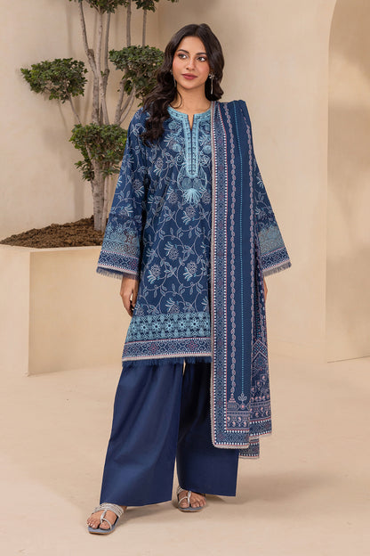 Embroidered Shirt Shalwar Dupatta - 0708